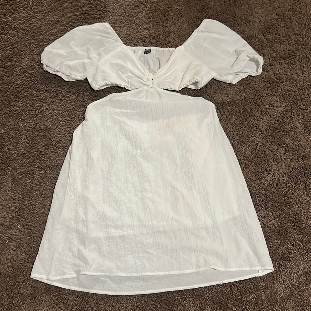 White dress